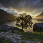 Advanced Print of the Year Ist Place.Sunrise at Llyn Ogwen by Paul Way